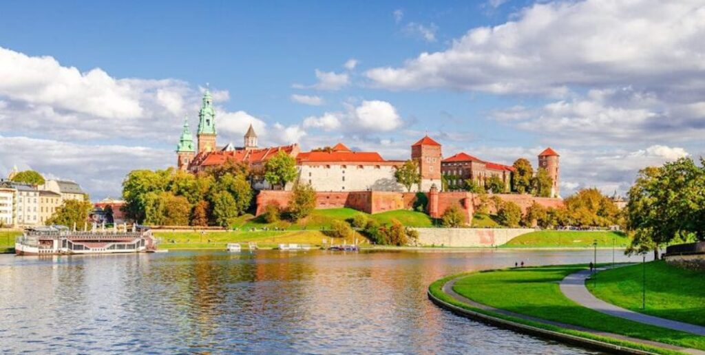 Wawel Castle in Kraków, Poland
